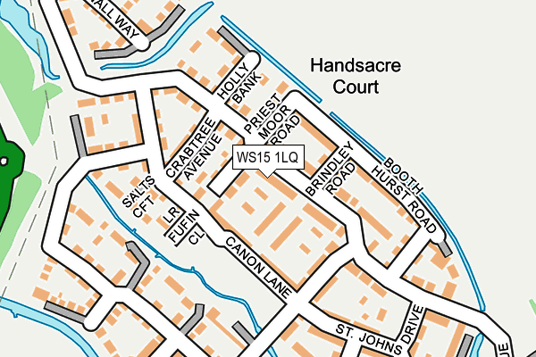 Map of HAWKSYARD MORTGAGE & PROTECTION LTD at local scale