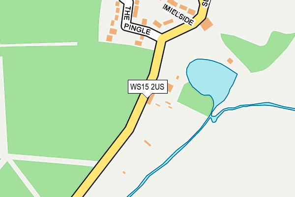 WS15 2US map - OS OpenMap – Local (Ordnance Survey)