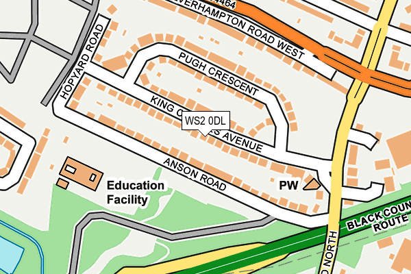 Map of PALWINDER CONSTRUCTION LTD at local scale