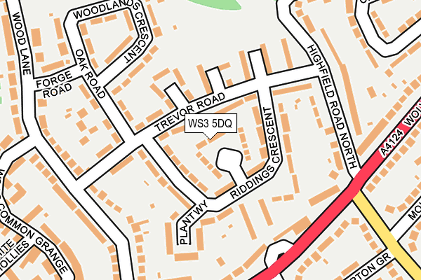 WS3 5DQ map - OS OpenMap – Local (Ordnance Survey)