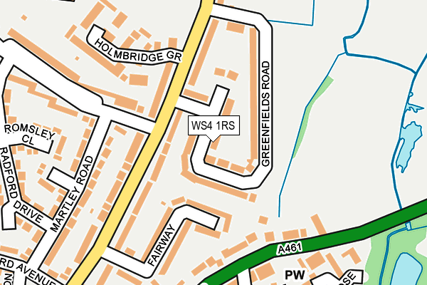 Map of CORSICAN HEDGE TRIMMING AND TREE CARE LTD at local scale