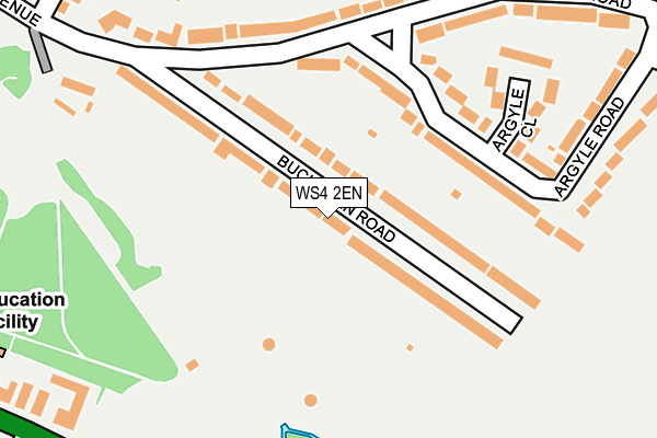 WS4 2EN map - OS OpenMap – Local (Ordnance Survey)