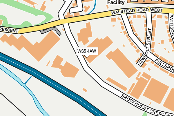 Map of RAC LIMITED at local scale