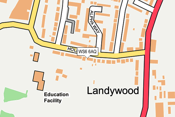Map of ROSEDALE PROPERTY LTD at local scale