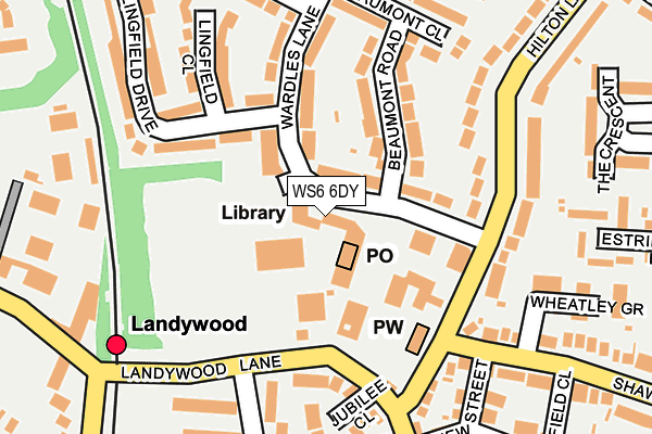 Map of RIOS PIZZA WYRLEY LTD at local scale