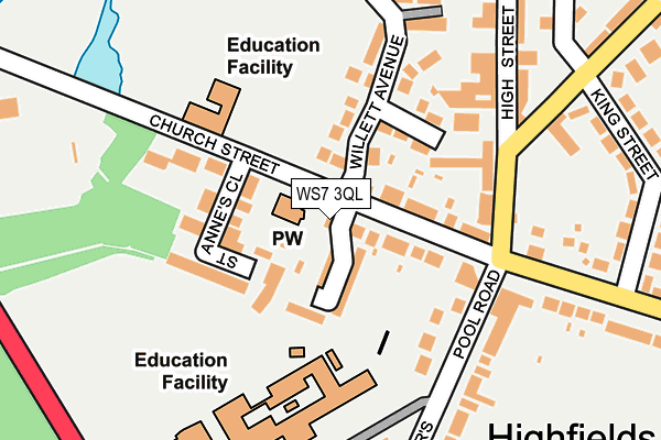 Map of ROSC CONSTRUCTION LIMITED at local scale