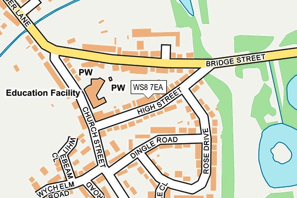 Map of THE DIGGER DOCTOR LTD at local scale