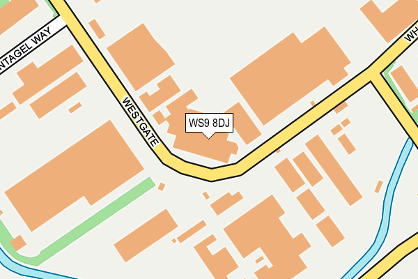 Map of KIRKBY STEEL TUBES LIMITED at local scale