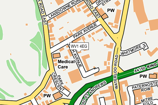 Map of BREEZE CARE AGENCY LTD at local scale