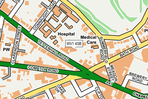 Map of AHM AND SONS LIMITED at local scale