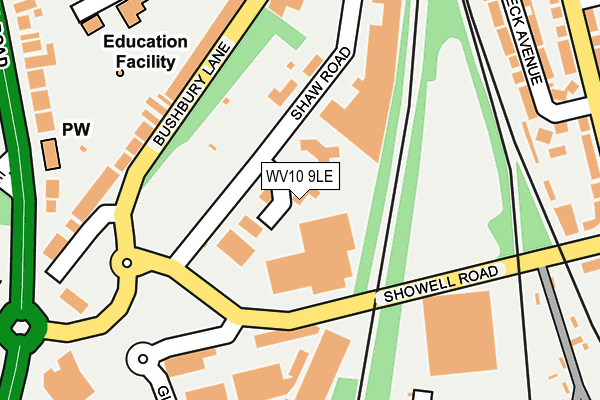 Map of SEVENROSE LTD at local scale