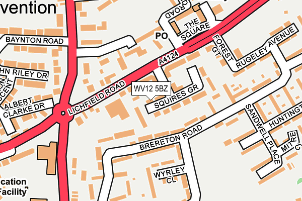 Map of BIBB & MASON CARPENTRY CONTRACTORS LTD at local scale