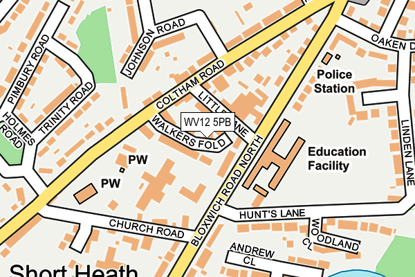 Map of GALANT BOBE PROPERTIES LIMITED at local scale