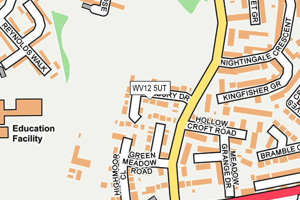 Map of M & S MARKETING LTD at local scale