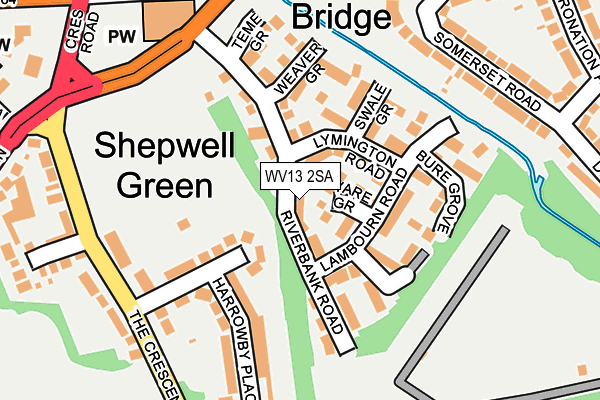 Map of SANDWELL ALARMS LIMITED at local scale