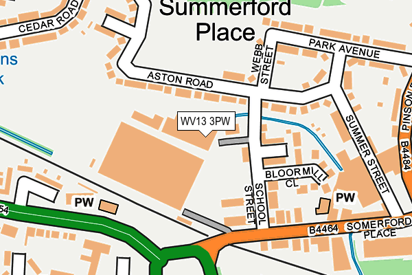 Map of HEYWOOD WILLIAMS COMPONENTS LIMITED at local scale