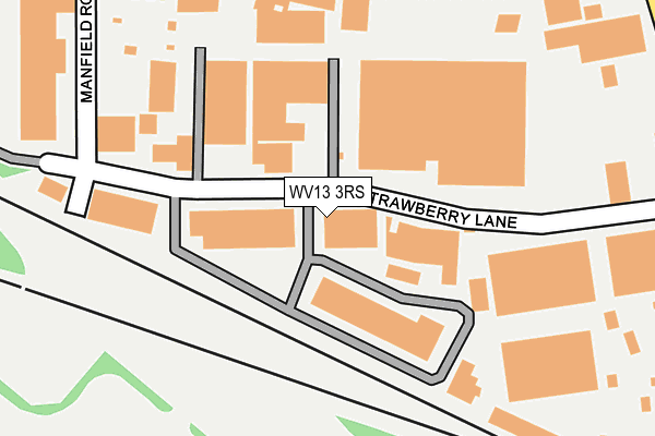 Map of RALPH MARTINDALE (WILLENHALL) LIMITED at local scale