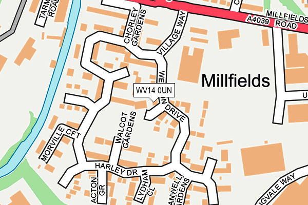 Map of MS MIDLAND CONSTRUCTION LTD at local scale