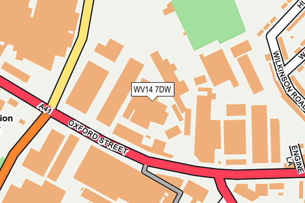 Map of DJO WASTE RECYCLING LTD. at local scale