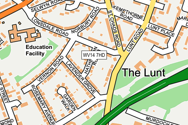 Map of VILLIERS CONSTRUCTION LIMITED at local scale
