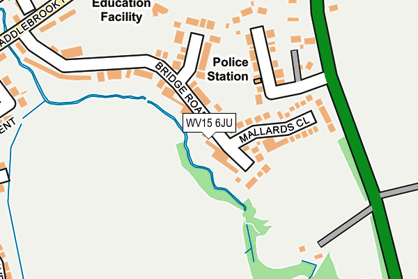 Map of MJ HADLEY (BUILDERS) LTD at local scale