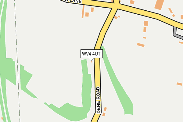 WV4 4UT map - OS OpenMap – Local (Ordnance Survey)