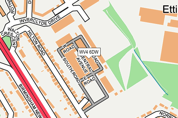 Map of RGR HOUSING LTD at local scale