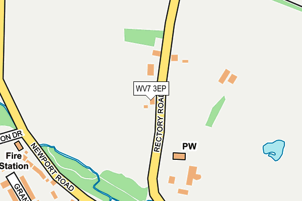 WV7 3EP map - OS OpenMap – Local (Ordnance Survey)