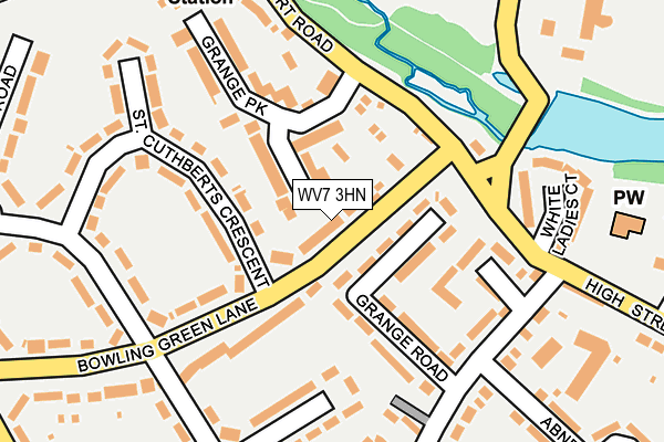 WV7 3HN map - OS OpenMap – Local (Ordnance Survey)