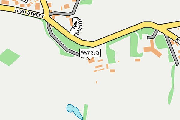 WV7 3JQ map - OS OpenMap – Local (Ordnance Survey)