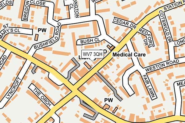 Map of QUALITY HOME CARE LIMITED at local scale