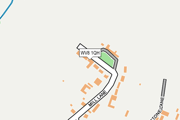 WV8 1QH map - OS OpenMap – Local (Ordnance Survey)