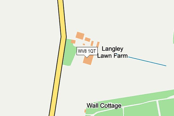 WV8 1QT map - OS OpenMap – Local (Ordnance Survey)