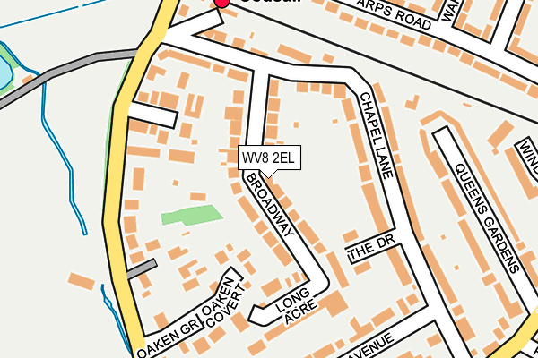 Map of RICHES STREET LIMITED at local scale