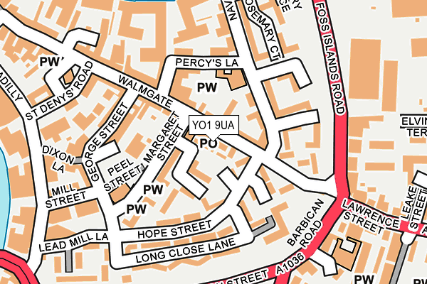 Map of PRESTON BAKER FINANCIAL SERVICES LTD at local scale