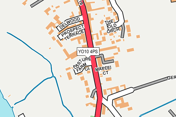 Map of THE YORK HEARING PRACTICE LIMITED at local scale