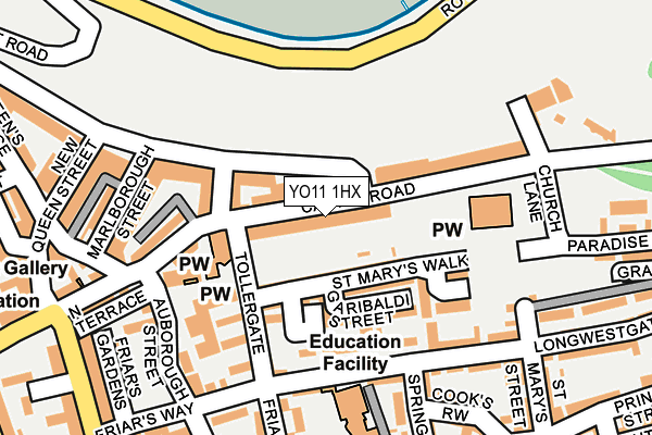 Map of HEADLAND COURT FLAT MANAGEMENT LIMITED at local scale