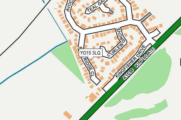YO15 3LQ map - OS OpenMap – Local (Ordnance Survey)