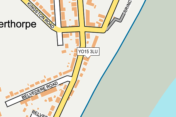 YO15 3LU map - OS OpenMap – Local (Ordnance Survey)