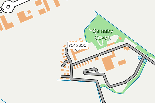 YO15 3QQ map - OS OpenMap – Local (Ordnance Survey)
