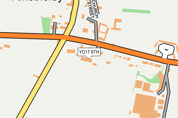 YO17 6TH map - OS OpenMap – Local (Ordnance Survey)