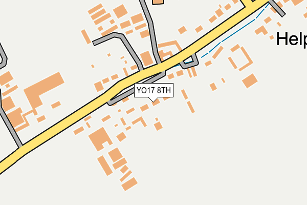 YO17 8TH map - OS OpenMap – Local (Ordnance Survey)