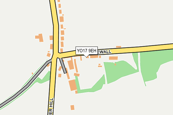 YO17 9EH map - OS OpenMap – Local (Ordnance Survey)