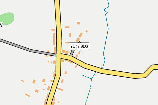 YO17 9LG map - OS OpenMap – Local (Ordnance Survey)