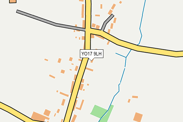 YO17 9LH map - OS OpenMap – Local (Ordnance Survey)