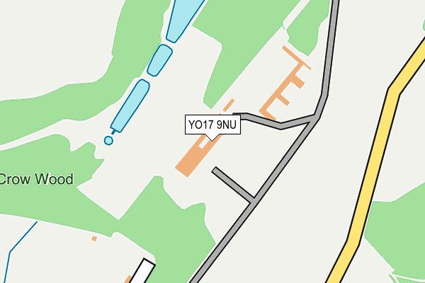 YO17 9NU map - OS OpenMap – Local (Ordnance Survey)
