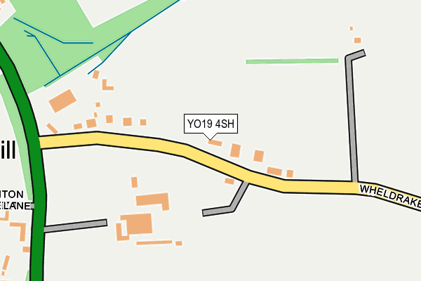 YO19 4SH map - OS OpenMap – Local (Ordnance Survey)