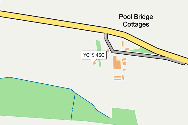 YO19 4SQ map - OS OpenMap – Local (Ordnance Survey)