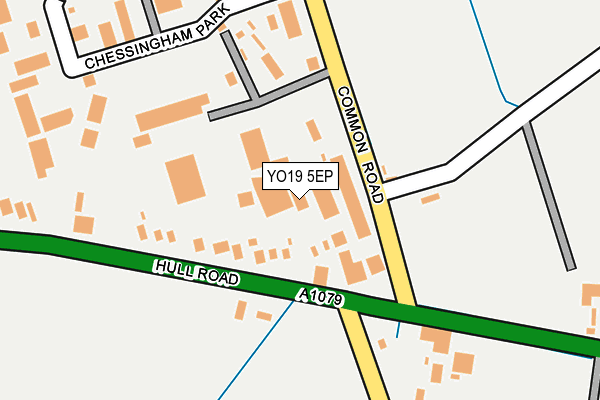 YO19 5EP map - OS OpenMap – Local (Ordnance Survey)