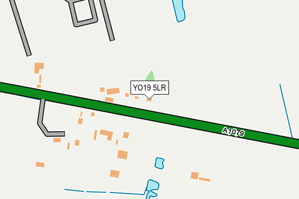 YO19 5LR map - OS OpenMap – Local (Ordnance Survey)